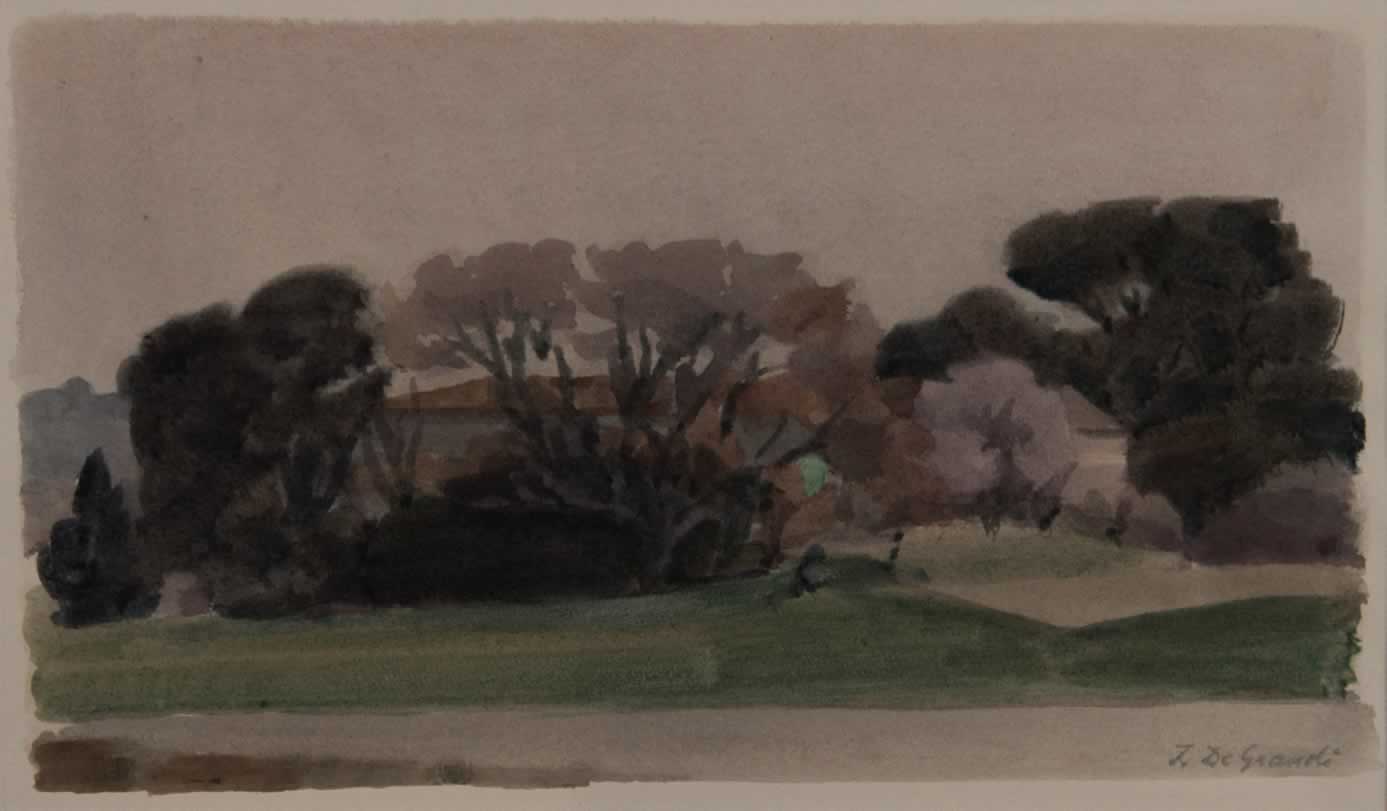 Italo De Grandi : Avant la pluie