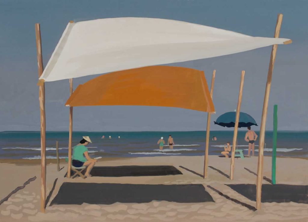 La plage à cinq heures