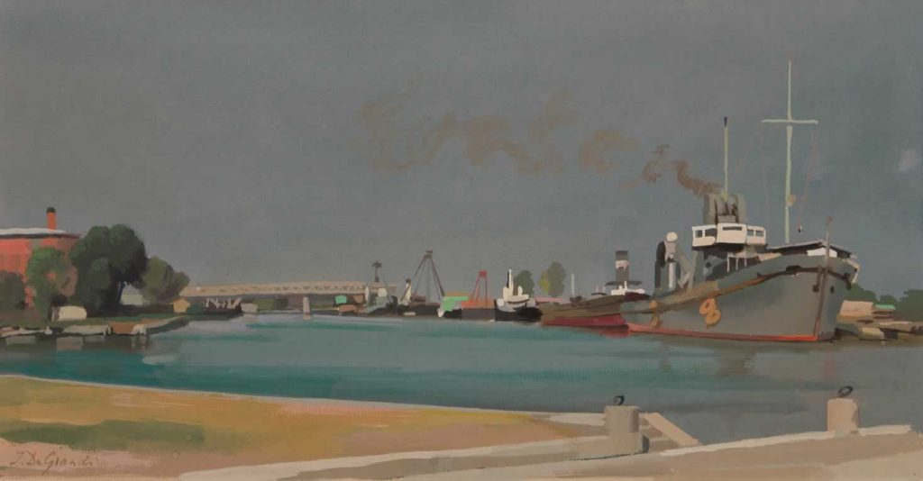 L'embranchement du canal