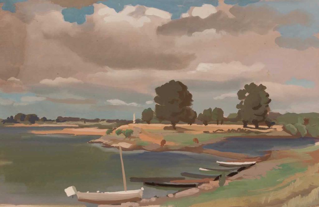 Amarrage sur la Loire