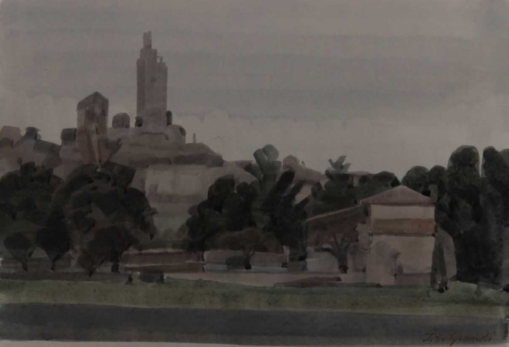 Italo De Grandi : Chamaret gris