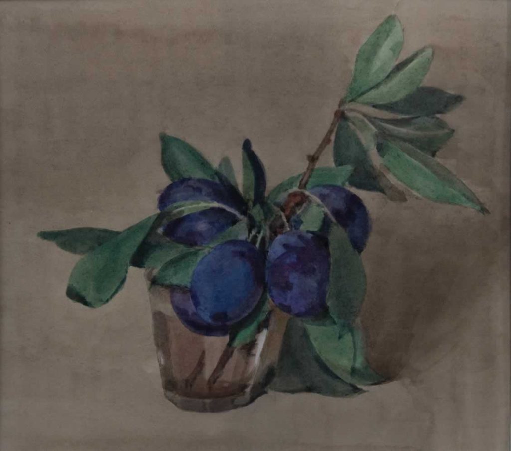 Italo De Grandi : Rameau de pruneaux