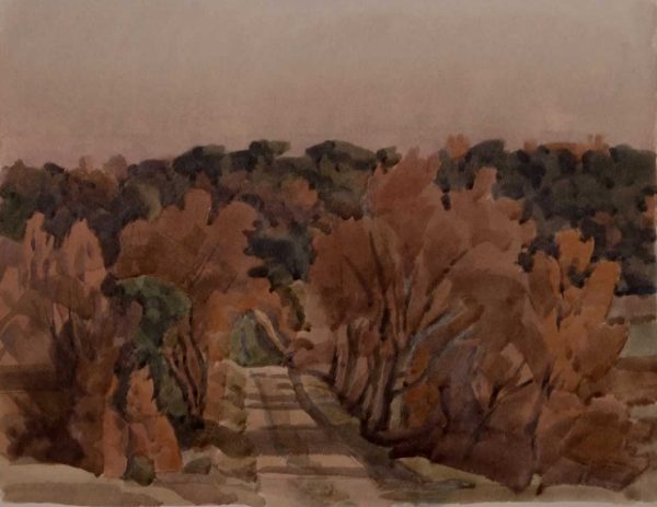 Italo De Grandi : Promenade rousse