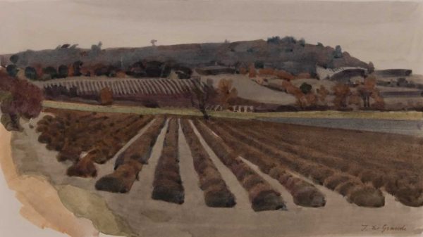 Italo De Grandi : Hiver à Grignan