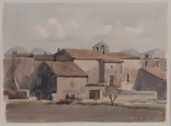 Italo De Grandi : Goupe de maisons à Salles-sous-bois